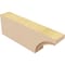 Ekena Millwork 2in. W x 4in. H x 12in. L Rivera Woodgrain TimberThane Rafter Tail, Primed Tan RFTUR02X04X12RIVRCPR - alternate 4